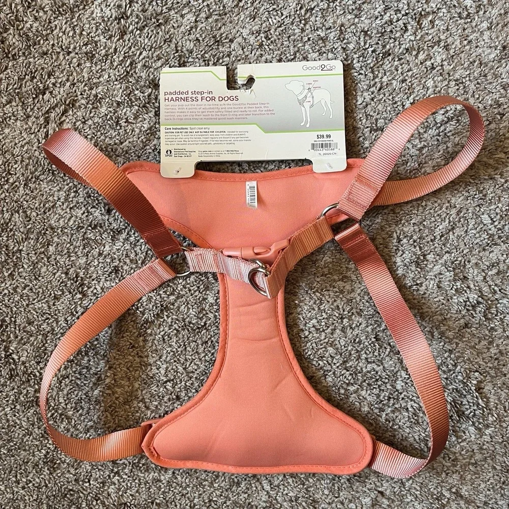 NWT Good2Go Dog X Large Harness Padded Step-In
